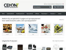 Tablet Screenshot of ceyont.com